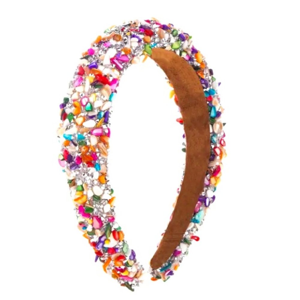 Baroque Crystal Headband Sponge